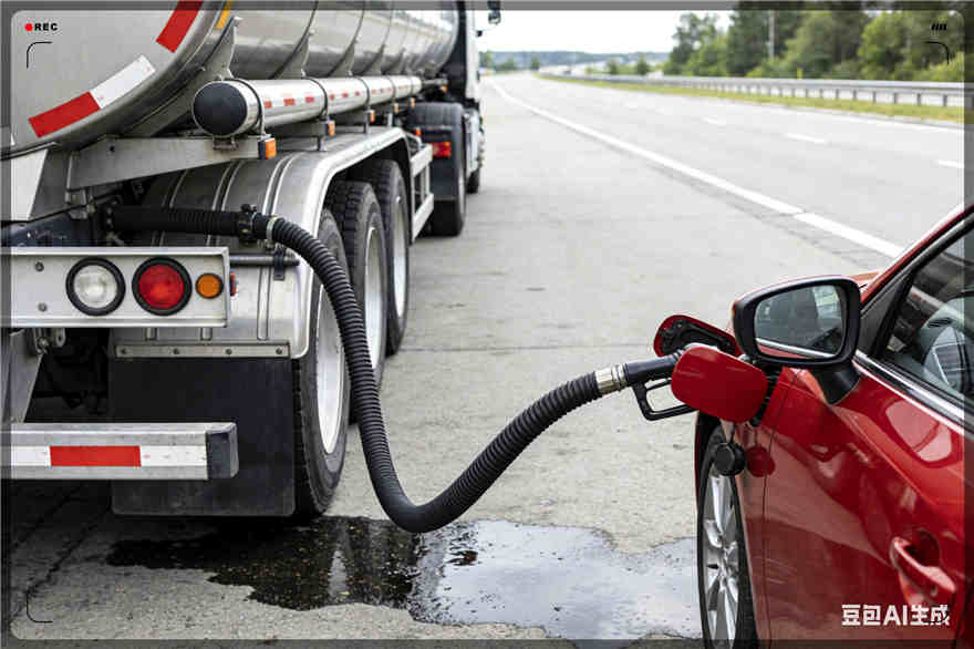 源城区汽车救援送水案例